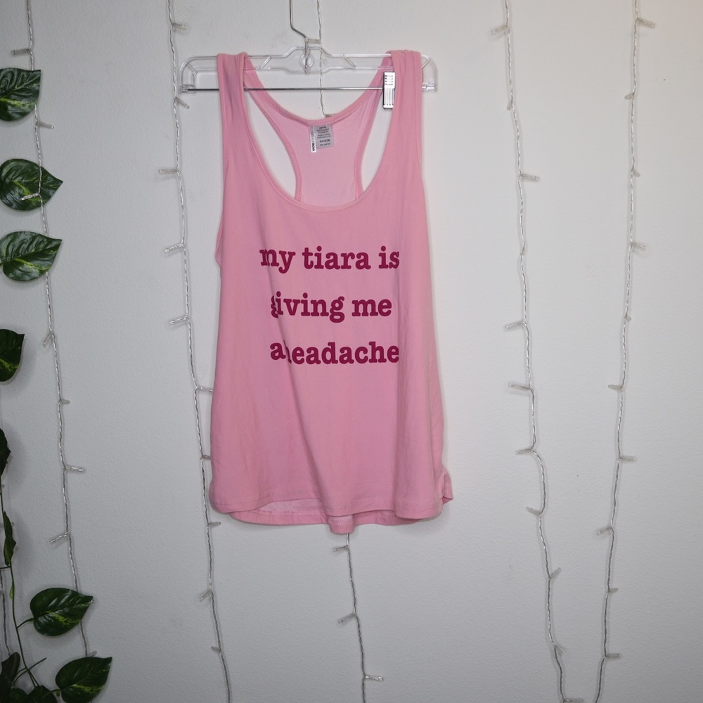 FASHION NOVA PINK TANK PJ TOP